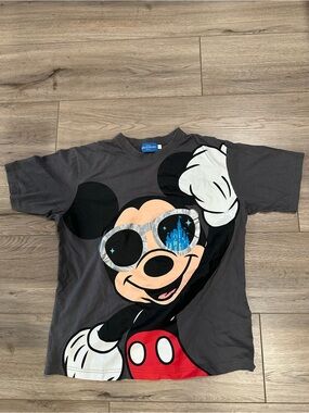 Disneyland Mickey Mouse T-shirt Size L Tokyo Resort Japan Parks Disney